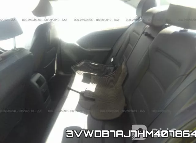 3VWDB7AJ7HM407864 фото 9