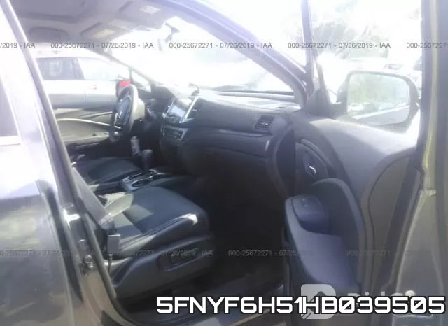 5FNYF6H51HB039505 фото 6