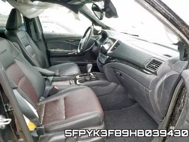 5FPYK3F89HB039430 фото 6