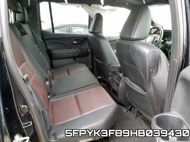5FPYK3F89HB039430 фото 7