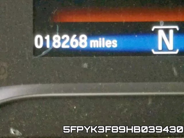5FPYK3F89HB039430 фото 9