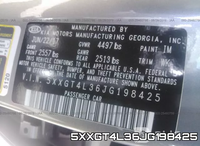 5XXGT4L36JG198425 фото 10