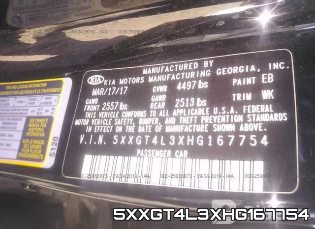 5XXGT4L3XHG167754 фото 10