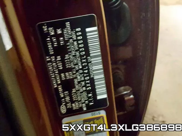 5XXGT4L3XLG386898 фото 2