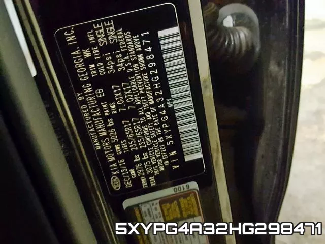 5XYPG4A32HG298471 фото 2