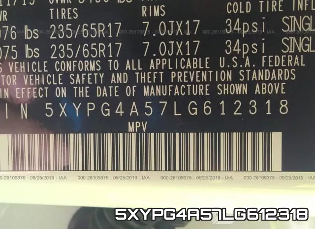 5XYPG4A57LG612318 фото 10