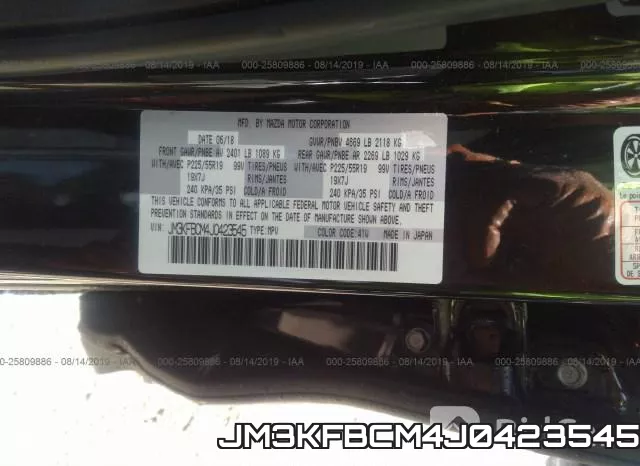 JM3KFBCM4J0423545 фото 10