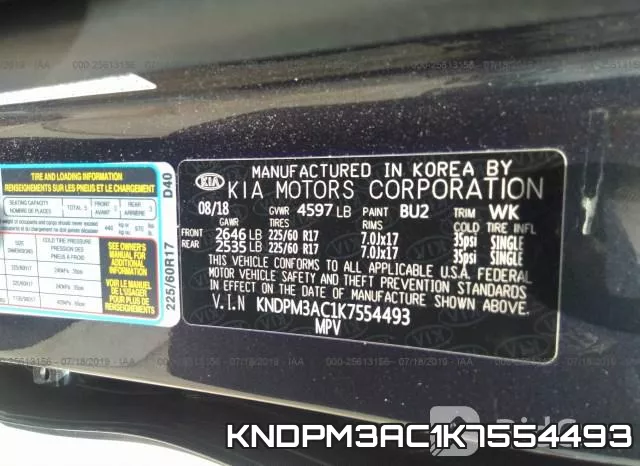 KNDPM3AC1K7554493 фото 10