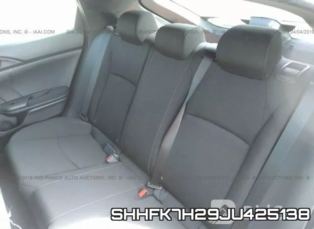 SHHFK7H29JU425138 фото 9