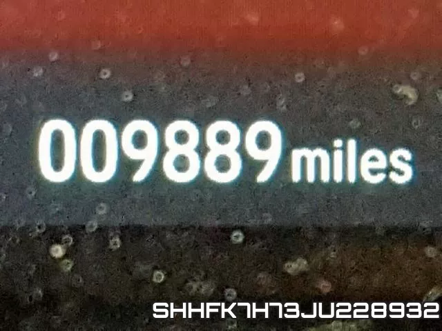 SHHFK7H73JU228932 фото 9