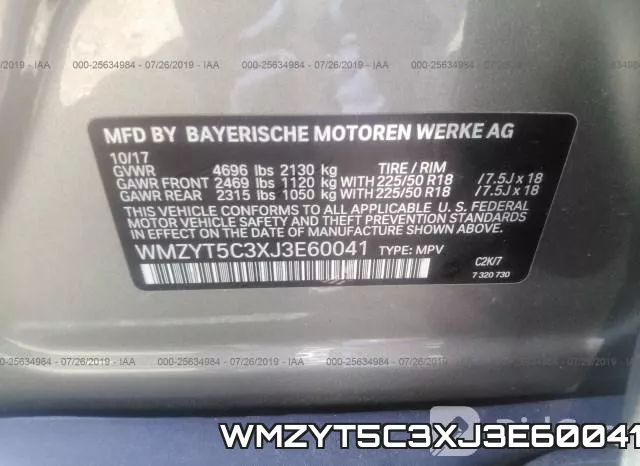 WMZYT5C3XJ3E60041 фото 10