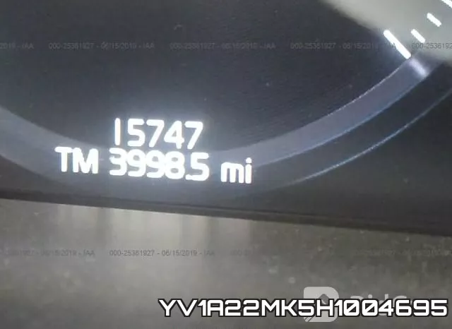 YV1A22MK5H1004695 фото 8