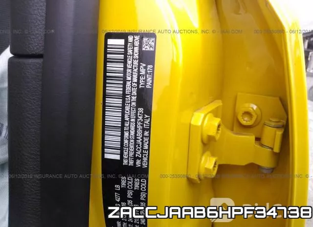 ZACCJAAB6HPF34738 фото 10