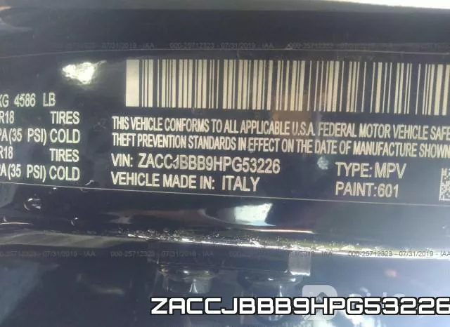 ZACCJBBB9HPG53226 фото 10