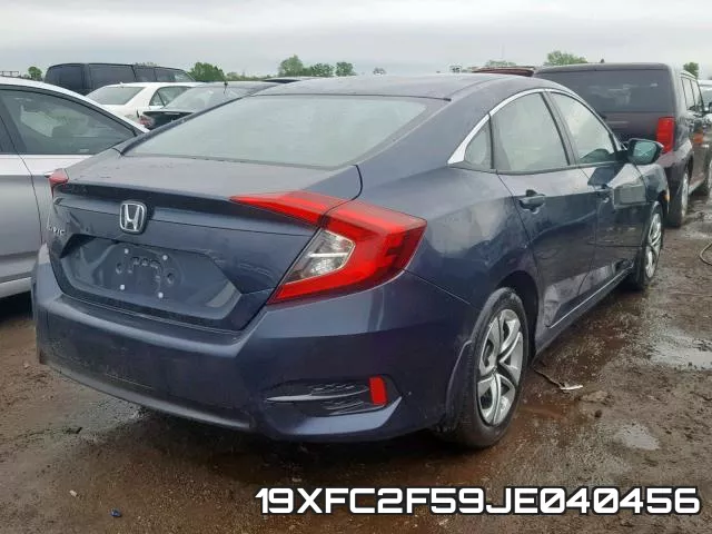 19XFC2F59JE040456 фото 5