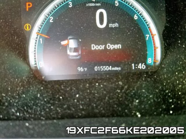 19XFC2F66KE202005 фото 9