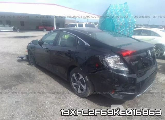 19XFC2F69KE016863 фото 4