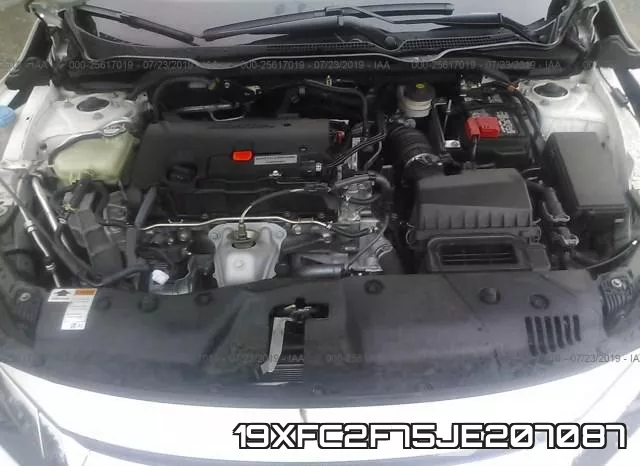 19XFC2F75JE207087 фото 2