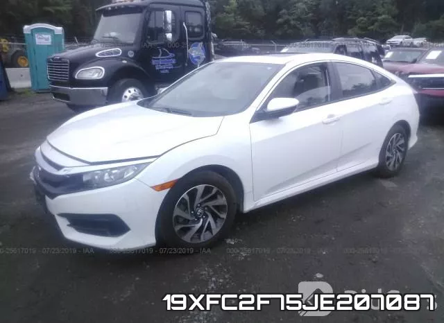 19XFC2F75JE207087 фото 3