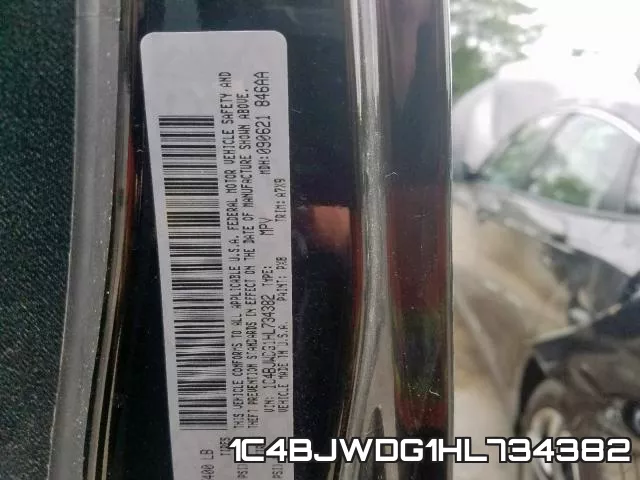1C4BJWDG1HL734382 фото 2