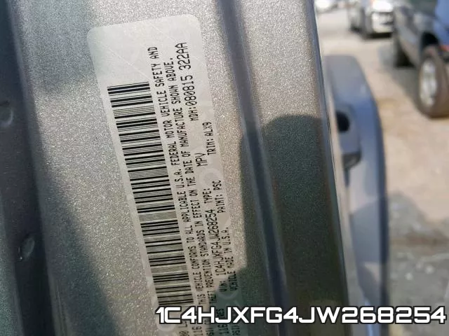 1C4HJXFG4JW268254 фото 2