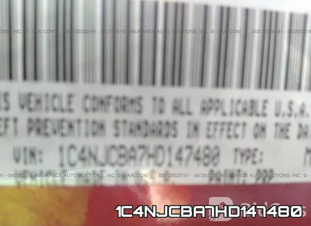 1C4NJCBA7HD147480 фото 10