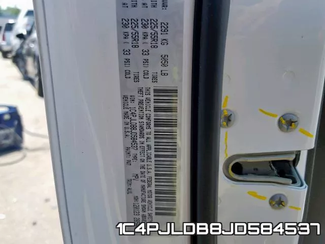 1C4PJLDB8JD584537 фото 2