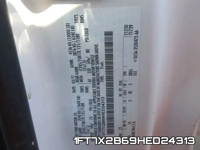 1FT7X2B69HED24313 фото 2