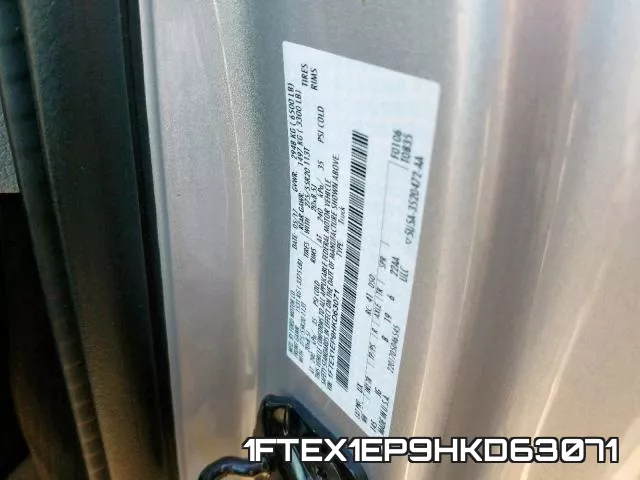 1FTEX1EP9HKD63071 фото 2