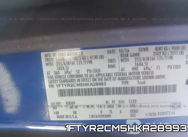 1FTYR2CM5HKA28993 фото 10