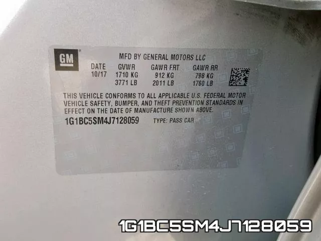 1G1BC5SM4J7128059 фото 2