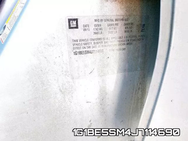 1G1BE5SM4J7114690 фото 2
