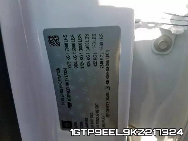 1GTP9EEL9KZ217324 фото 2