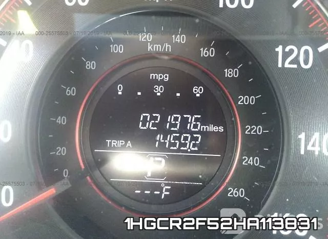 1HGCR2F52HA113831 фото 8