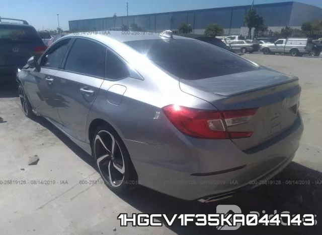 1HGCV1F35KA044743 фото 4