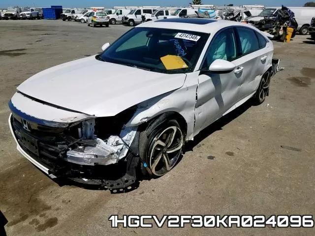 1HGCV2F30KA024096 фото 3