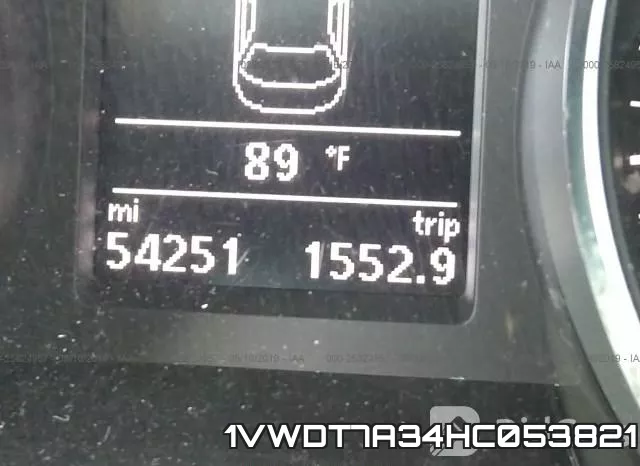 1VWDT7A34HC053821 фото 8