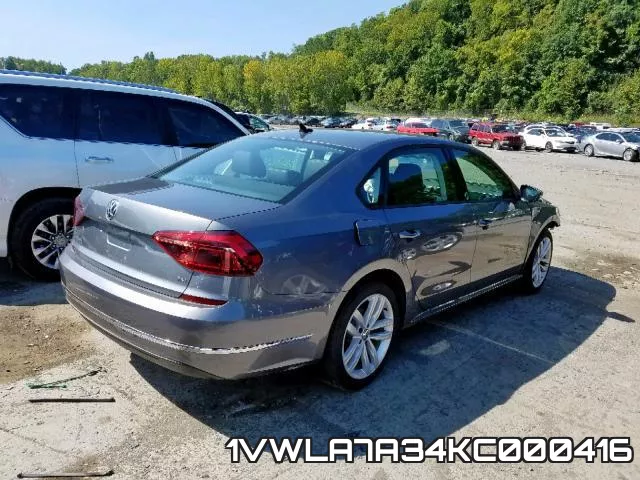 1VWLA7A34KC000416 фото 5