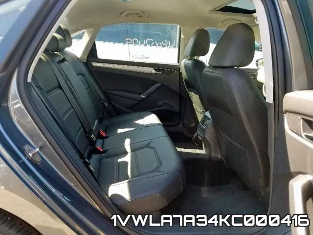 1VWLA7A34KC000416 фото 7