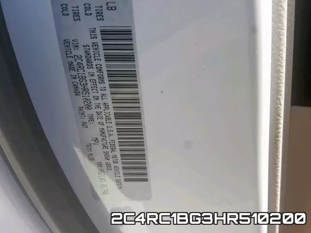 2C4RC1BG3HR510200 фото 2