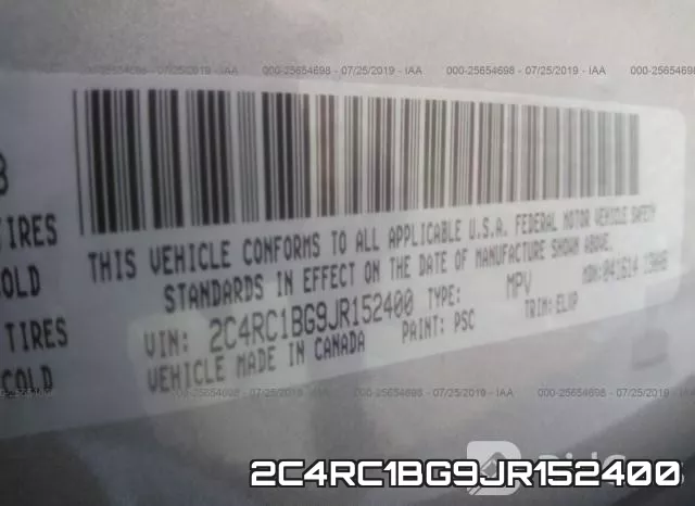 2C4RC1BG9JR152400 фото 10