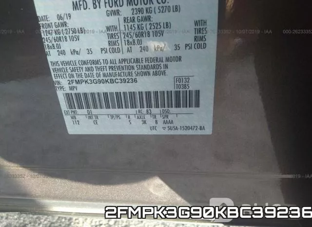 2FMPK3G90KBC39236 фото 10
