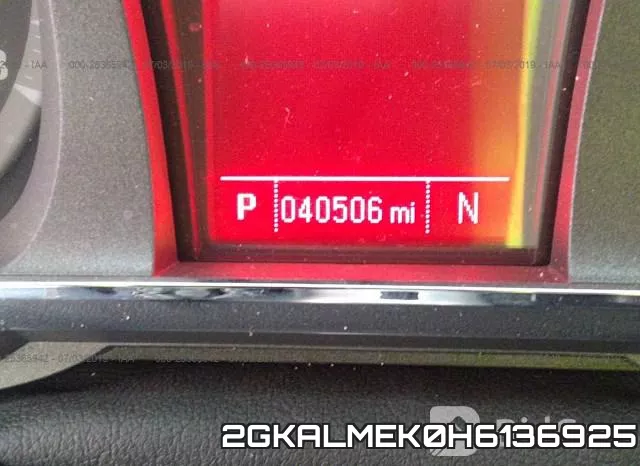 2GKALMEK0H6136925 фото 8