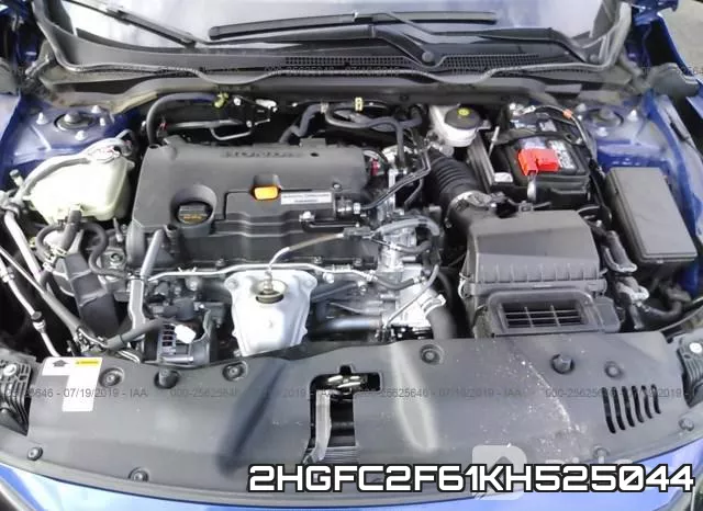 2HGFC2F61KH525044 фото 2