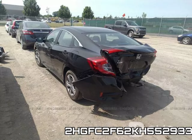 2HGFC2F62KH552933 фото 4