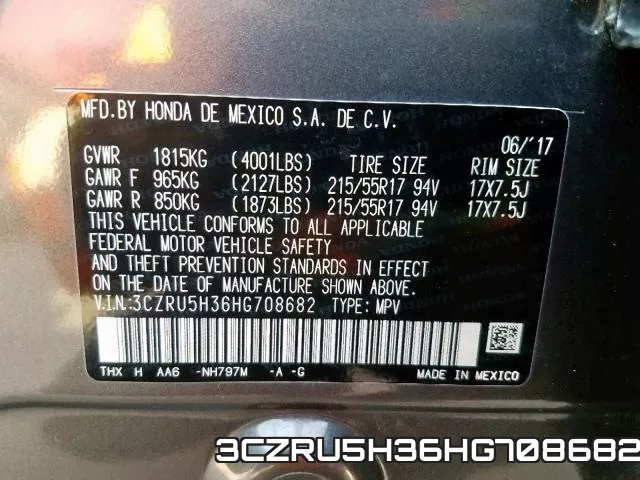 3CZRU5H36HG708682 фото 2