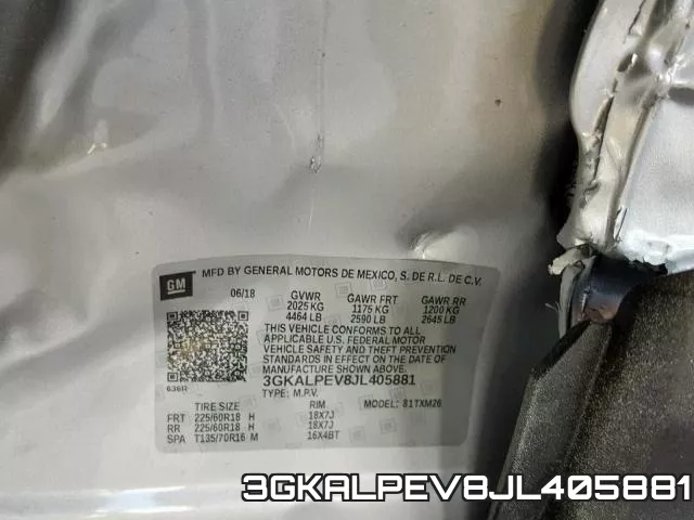 3GKALPEV8JL405881 фото 2