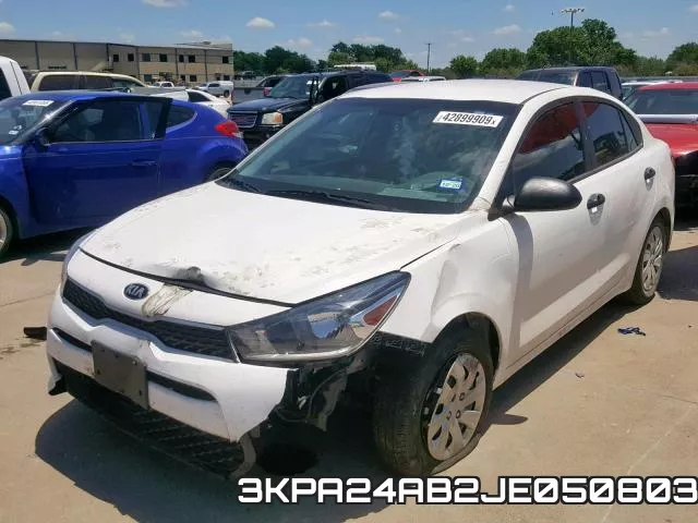 3KPA24AB2JE050803 фото 3