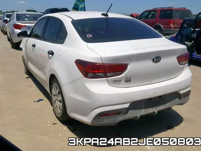 3KPA24AB2JE050803 фото 4