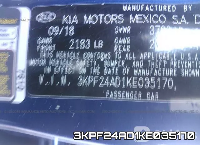 3KPF24AD1KE035170 фото 10